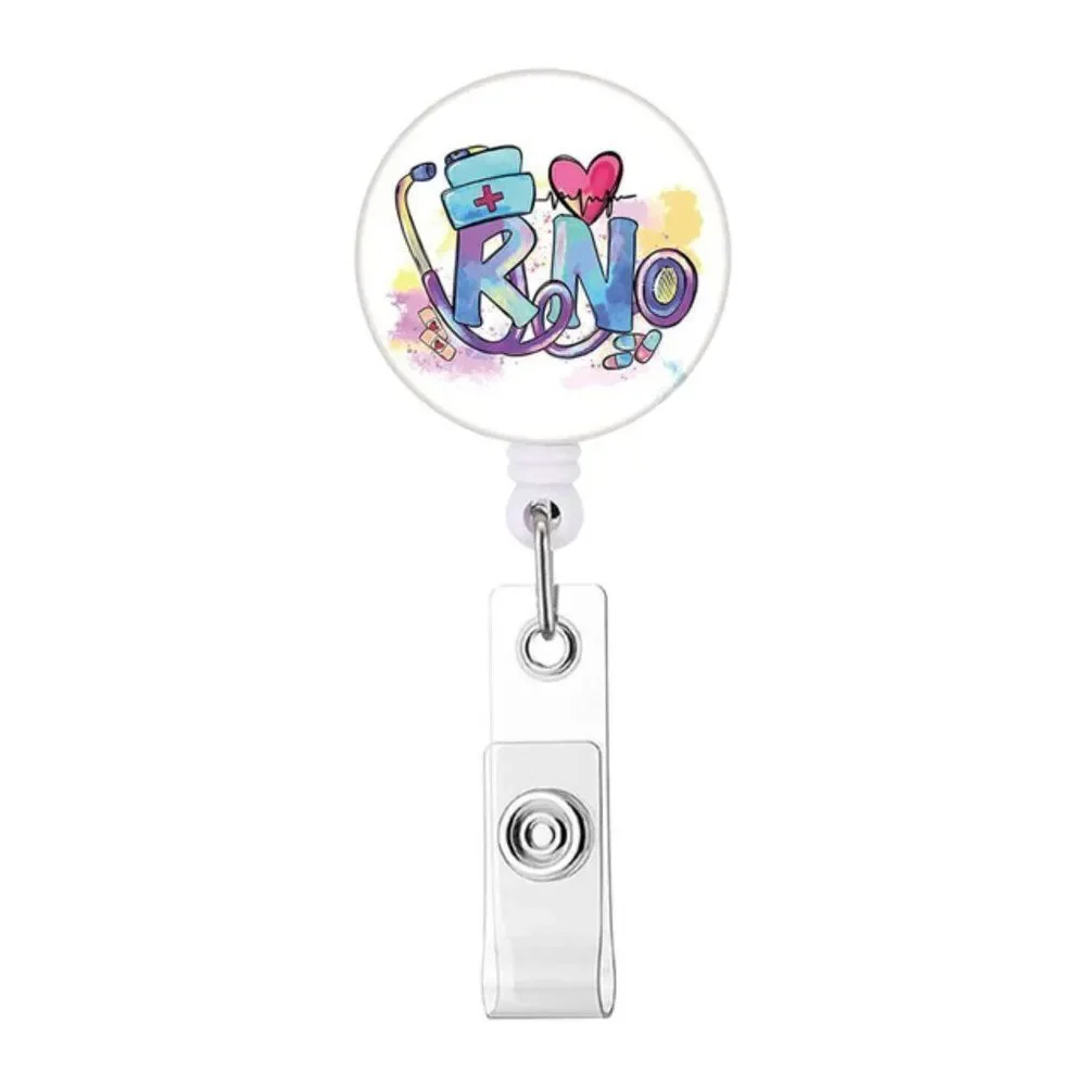 Funny RN Name Badge Reels